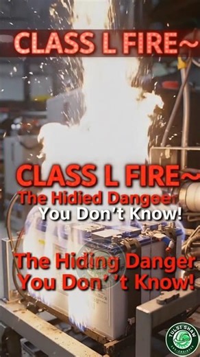 Most people dont know about Class L fires, but it can save your life.#safetyfirst #fireawareness