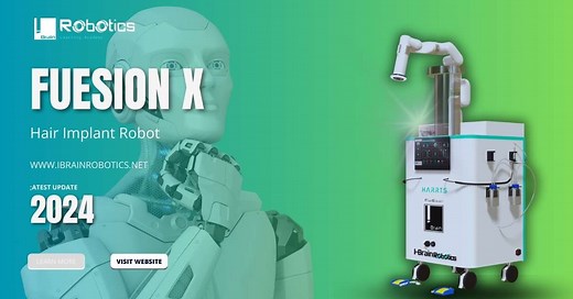 Robotic Hair Transplant Machine - The HARRTS FUEsion-X 3.0 System