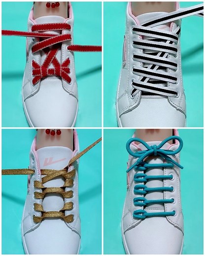 624K views · 4.5K reactions | Elevate your shoe game with these cool lacing techniques  | Pretty Hairstyles | Facebook