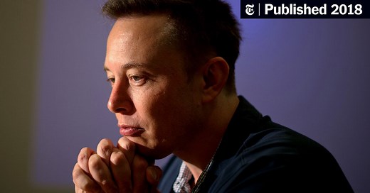 Elon Musk Details ‘Excruciating’ Personal Toll of Tesla Turmoil (Published 2018)