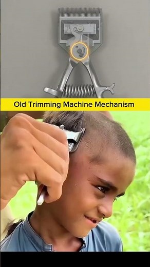 How Old-School Manual Hair Clippers Actually Work ⚙️✂️