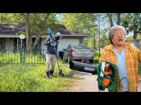 Marine Can’t Maintain His Yard… So His Wife Did This