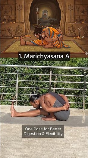 Marichyasana Series | Flexibility, Balance & Inner Strength #marichyasana #calmmind #yogalife #yoga