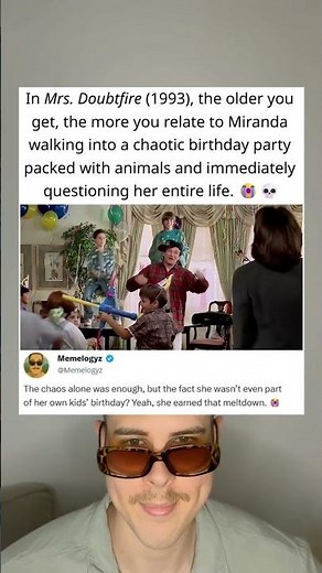 In Mrs. Doubtfire (1993), Miranda’s Birthday Party Breakdown is Too Relatable