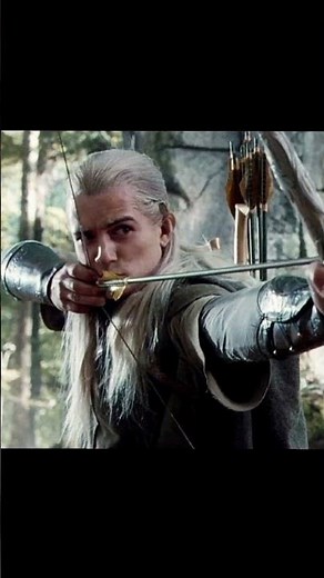 The Secret Behind Legolas’s Perfect Aim! 🏹 #lordoftherings