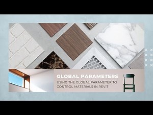 Using The Global Parameter to Control Materials in Revit ✔🥇
