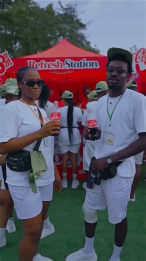 NYSC vibes ice-cold Coke = pure refreshment. 🥤 From drills to chills, corpers showed up and shared a Coke. #ShareACoke #ShareACokeNG #ShareACocaCola #CocaColaNG | Coca-Cola