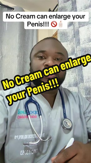 Let’s talk about Penis enlargement creams! No cream can enlarge your Penis! #MensHealth #AskADoctor