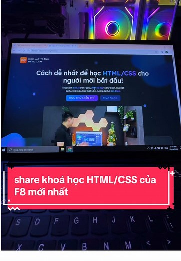 Khóa Học HTML/CSS Mới Nhất Từ F8