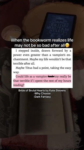 POV: You're a bookworm turned vampire sacrifice... | BookTok, Villain Romance, Dark Romantasy