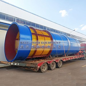 [Hot Item] Alluvial Placer Tin Ore Rotary Scrubber Washing Machine