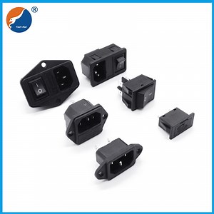 [Hot Item] AC Inlet Power Socket with Fuse 3-Pin