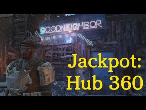 FALLOUT 4 - JACKPOT: HUB 360 DIA Cache Location Walkthrough (from Goodneighbor)