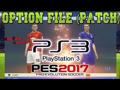 PES 2017 - OPTION FILE (PATCH) PS3 / Como baixar e instalar! (Emblemas, uniformes e etc)