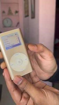 Old apple ipod mini 4gb - most unique ipod #ipods #retro #apple