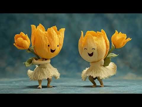 Dancing Tulip_The Bloom That Moves with Joy