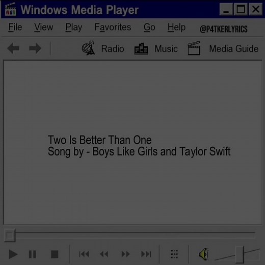 Two Is Better Than One lyrics - Boys Like Girls ft. Taylor Swift