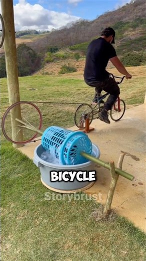 Pedal-Powered Laundry: This DIY Bike 🚴
