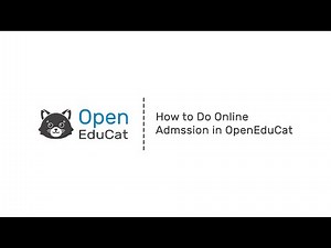 How to Do Online Admission in OpenEduCat