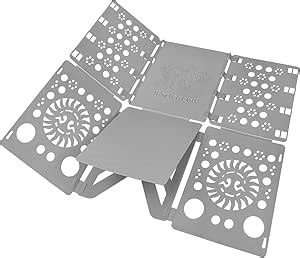 BoxLegend V3 Shirt Folding Board t Shirts Clothes Folder Durable Plastic Laundry folders Folding Boards, Gray