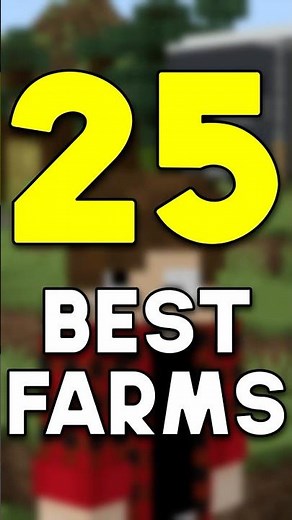 25 BEST Farms For Minecraft Bedrock 1.21 (2025) #minecraft #mctutorial #1upmc