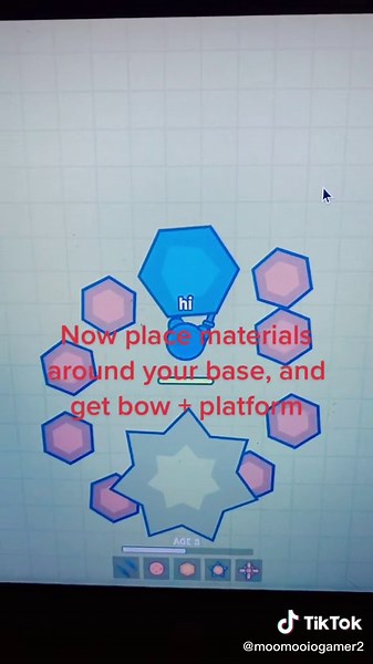 How to build a moomoo.io base! #fyp #foryou #viral #moomooio #survivalgame #games