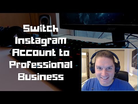 Switch Instagram Account to Professional Business