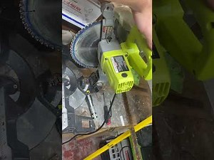 Miter cuts not lining up? This could be your solution. Ryobi 10” miter saw bevel adjustments