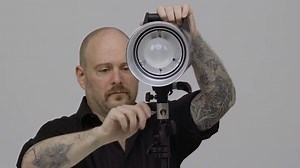 Kupo Low Mini Kit Stand, Compact Low-Angle Stand with 5/8" Stud, Supports 3.3lbs, Designed for Background and Backlight Use - Silver (KS041211)