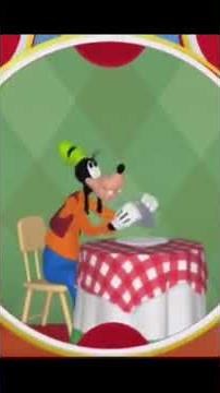 Toodles Helps Mickey and Goofy Feed Baby Red Bird