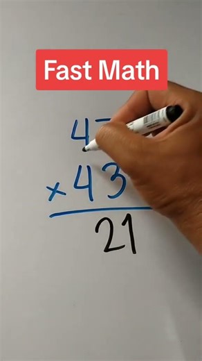 Multiplication Trick That Makes Math Super Easy 😱🧠 #Shorts