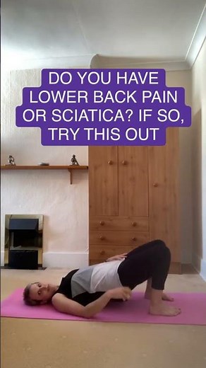 Use a tennis ball to quickly alleviate lower back issues and sciatica.