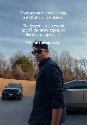 Never too late to go back.