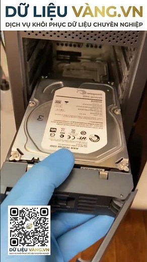 Quá trình cứu dữ liệu server RAID chi tiết #tech #diy #server #phuchoidulieu