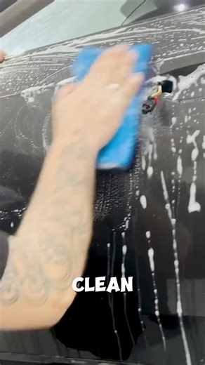 The Wrap Institute on Instagram: "Color change PPF installs require a very deep prep. The reason is once the hardware has been removed, all the dirt has to come out from the gaps and the surface has top be incredibly smooth. The reason is the material is very thick so anything under it will make it look terrible. So, note the use of steam and the clay bar process. In addition, see how Absolute Rinseless Wash is priceless in terms of create a smooth glide for cleaning."