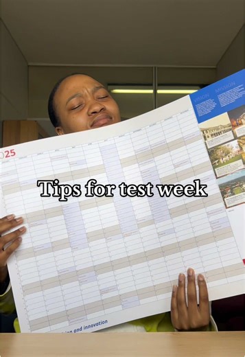 Effective Strategies for Test Week Preparation