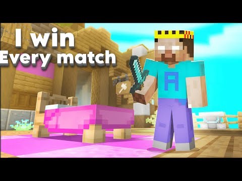 I win every Bedwars gamemode in Hive server 