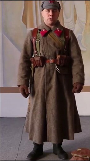 Winter uniforms and equipment of rifle units of the Red Army in 1941