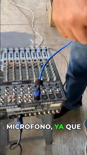 Mixer + cell phone = professional sound #audio #tips