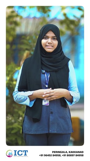 🎓 Student Testimonial | ICT English Medium High School Hearing our students share their experiences is our greatest achievement. Their growth, confidence, and success reflect the care, guidance, and quality education we strive to provide every day. At ICT English Medium High School, we nurture young minds to learn, lead, and succeed. 🌟 #StudentTestimonial #ICTSchool #EnglishMedium #SchoolLife #QualityEducation #FutureLeaders #proudmoment | ICT Group of Institutions Peringala