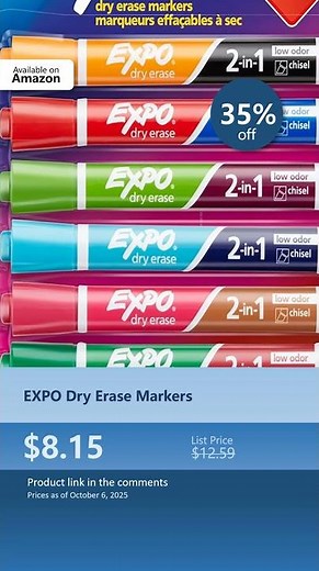 EXPO Dry Erase Markers