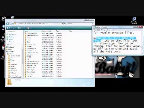 How to install NVSE (STEAM ONLY)