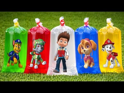 All Best Paw Patrol Toys | Ryder, Zuma, Chase & Friends 🌈 Rainbow Water Jelly Sounds, ASMR