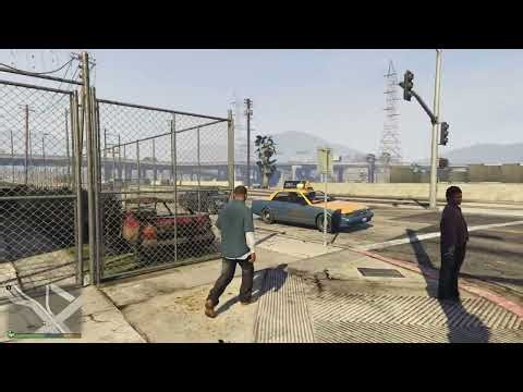 GTA5 Walk Play Franklin #14