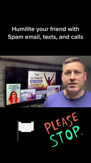 Prank friends and enemies - make their lives miserable with text tornado and email avalanche!