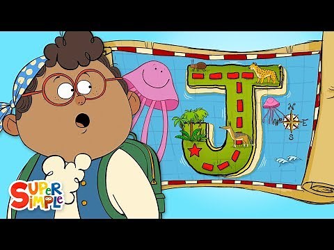 Alphabet Cartoon - A Joyful Journey on "J" Island with the ABC Pirates