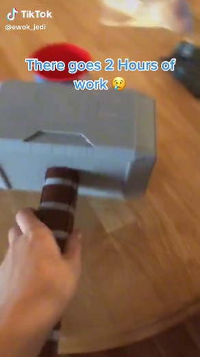 Thor's Hammer in LEGO: A Marvel Creation