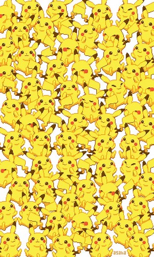 Where is Ditto? メタモンどーこだ？ #メタモン #ピカチュウ #ポケモン #pokemon #pixelart #pixelartwork #ドット絵