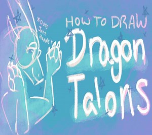 How I draw talons (simple tutorial) | Wings Of Fire Amino