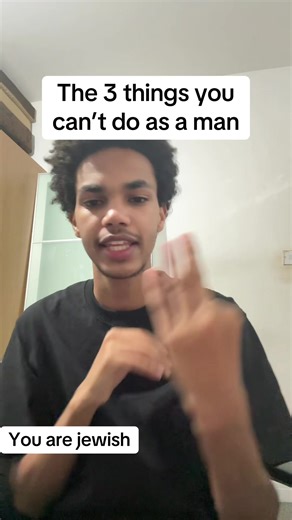 The 3 Things You Can't Do as a Man